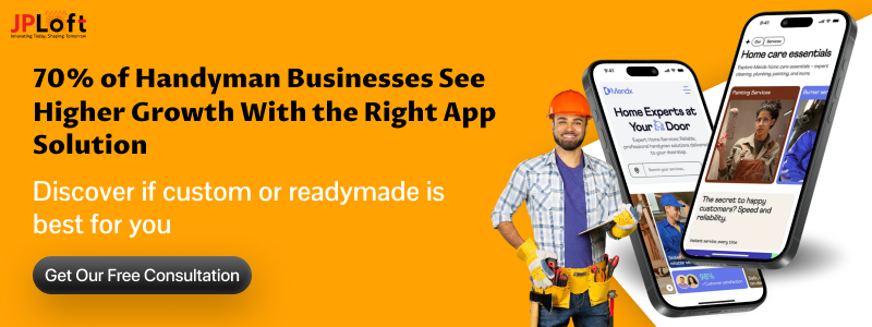 Develop a Handyman App CTA